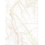 United States Geological Survey Glengarry, MT (1970, 24000-Scale) digital map