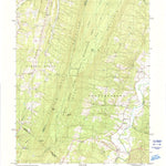 United States Geological Survey Glengary, WV-VA (1996, 24000-Scale) digital map