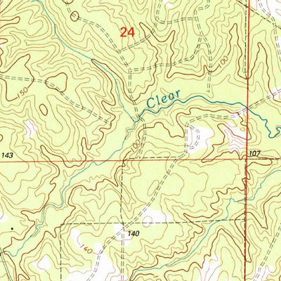 United States Geological Survey Glenmora, LA (2003, 24000-Scale) digital map