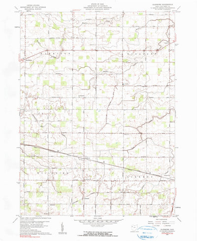 United States Geological Survey Glenmore, OH (1960, 24000-Scale) digital map