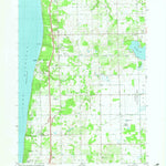 United States Geological Survey Glenn, MI (1981, 24000-Scale) digital map