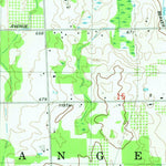 United States Geological Survey Glenn, MI (1981, 24000-Scale) digital map