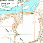 United States Geological Survey Glenns Ferry, ID (1992, 24000-Scale) digital map