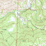 United States Geological Survey Glennville, CA (1972, 24000-Scale) digital map