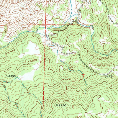 United States Geological Survey Glennville, CA (1972, 24000-Scale) digital map