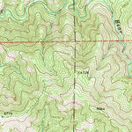 United States Geological Survey Glennville, CA (1972, 24000-Scale) digital map