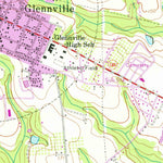 United States Geological Survey Glennville, GA (1958, 24000-Scale) digital map