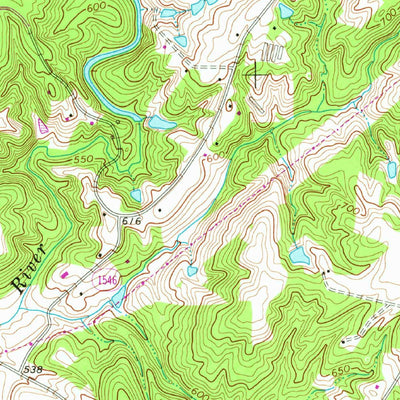 United States Geological Survey Glenola, NC (1970, 24000-Scale) digital map