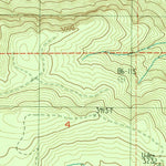 United States Geological Survey Glenoma, WA (1987, 24000-Scale) digital map