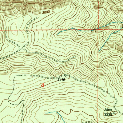 United States Geological Survey Glenoma, WA (1998, 24000-Scale) digital map