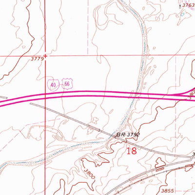 United States Geological Survey Glenrio, NM-TX (1968, 24000-Scale) digital map