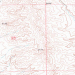 United States Geological Survey Glenrock NW, WY (1949, 24000-Scale) digital map
