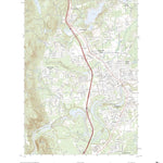 United States Geological Survey Glens Falls, NY (2023, 24000-Scale) digital map