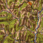 United States Geological Survey Glens Falls, NY-VT-NH (1950, 250000-Scale) digital map