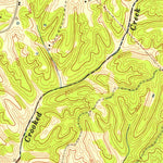 United States Geological Survey Glensboro, KY (1954, 24000-Scale) digital map