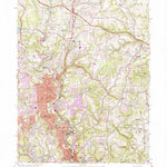 United States Geological Survey Glenshaw, PA (1960, 24000-Scale) digital map