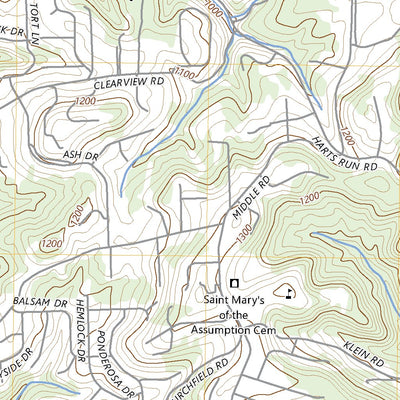 United States Geological Survey Glenshaw, PA (2023, 24000-Scale) digital map
