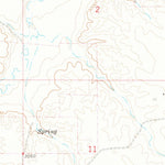 United States Geological Survey Glentana East, MT (1973, 24000-Scale) digital map