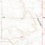 United States Geological Survey Glentana West, MT (1973, 24000-Scale) digital map