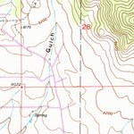 United States Geological Survey Glentivar, CO (1956, 24000-Scale) digital map