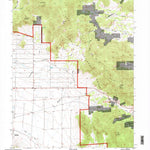 United States Geological Survey Glentivar, CO (1994, 24000-Scale) digital map