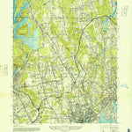 United States Geological Survey Glenville, CT-NY (1944, 24000-Scale) digital map