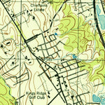 United States Geological Survey Glenville, CT-NY (1944, 24000-Scale) digital map