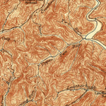 United States Geological Survey Glenville, WV (1928, 62500-Scale) digital map