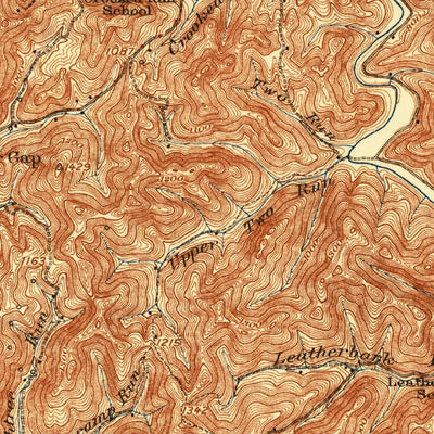 United States Geological Survey Glenville, WV (1928, 62500-Scale) digital map