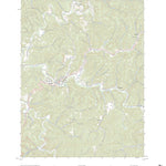United States Geological Survey Glenville, WV (2023, 24000-Scale) digital map