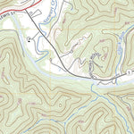 United States Geological Survey Glenville, WV (2023, 24000-Scale) digital map