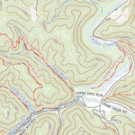 United States Geological Survey Glenville, WV (2023, 24000-Scale) digital map