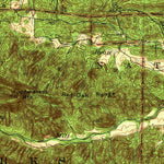 United States Geological Survey Glenwood, AR (1942, 62500-Scale) digital map