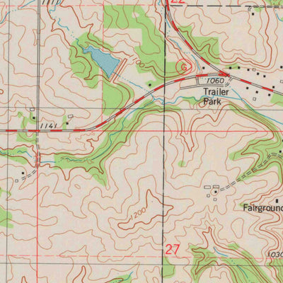 United States Geological Survey Glenwood City, WI (1975, 24000-Scale) digital map