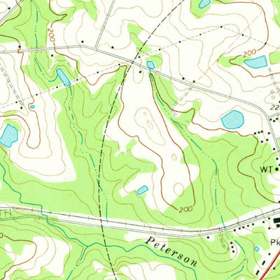 United States Geological Survey Glenwood, GA (1970, 24000-Scale) digital map
