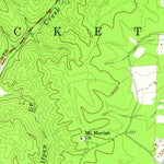 United States Geological Survey Glenwood, NC (1962, 24000-Scale) digital map