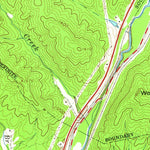 United States Geological Survey Glenwood, NC (1962, 24000-Scale) digital map