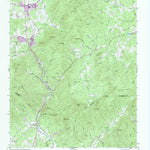 United States Geological Survey Glenwood, NC (1993, 24000-Scale) digital map