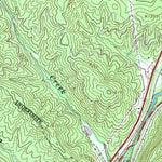 United States Geological Survey Glenwood, NC (1993, 24000-Scale) digital map