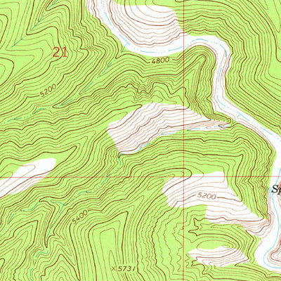 United States Geological Survey Glenwood, NM (1965, 24000-Scale) digital map