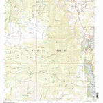 United States Geological Survey Glenwood, NM (1999, 24000-Scale) digital map