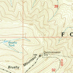 United States Geological Survey Glenwood, NM (1999, 24000-Scale) digital map