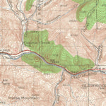 United States Geological Survey Glenwood Springs, CO (1927, 125000-Scale) digital map