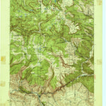 United States Geological Survey Glenwood Springs, CO (1930, 125000-Scale) digital map