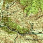 United States Geological Survey Glenwood Springs, CO (1930, 125000-Scale) digital map