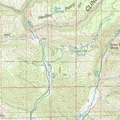 United States Geological Survey Glenwood Springs, CO (1981, 100000-Scale) digital map