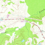 United States Geological Survey Glenwood, TX (1960, 24000-Scale) digital map
