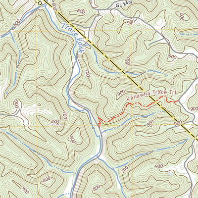 United States Geological Survey Glenwood, WV (2023, 24000-Scale) digital map