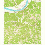 United States Geological Survey Glenwood, WV-OH (1958, 24000-Scale) digital map