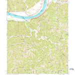 United States Geological Survey Glenwood, WV-OH (1968, 24000-Scale) digital map
